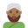 man wearing turban, medium-dark skin tone